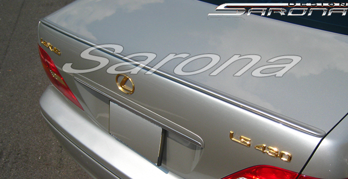 Custom Lexus LS430 Trunk Wing  Sedan (2001 - 2006) - $139.00 (Manufacturer Sarona, Part #LX-031-TW)